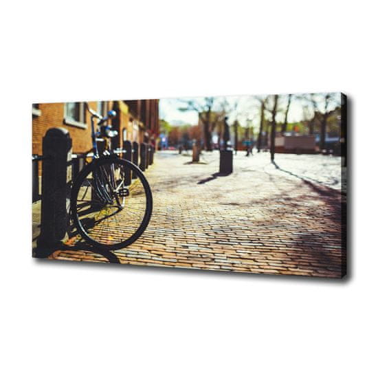 Wallmuralia Foto-obraz canvas do obýváku Kolo Amsterdam