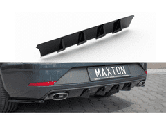 Maxton Design vložka zadního nárazníku pro Seat Leon Cupra Mk3 Facelift, Carbon-Look, Combi