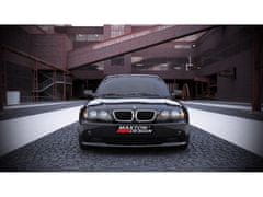 Maxton Design spoiler pod přední nárazník pro BMW řada 3 E46, černý lesklý plast ABS, Sedan, facelift