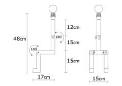 ASIR GROUP ASIR Stolní lampa MILET přírodní