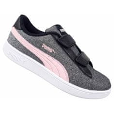 Puma Boty šedé 33 EU Smash V2 Glitz Glam V PS