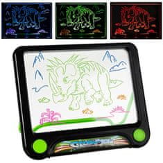 INTEREST Kouzelné kreslení pro děti dinosauři - Grafický tablet 5 led..