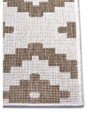 NORTHRUGS Kusový koberec Twin-Wendeteppiche 105460 Linen – na ven i na doma 80x150