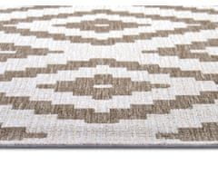 NORTHRUGS Kusový koberec Twin-Wendeteppiche 105460 Linen – na ven i na doma 80x150