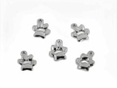 Kraftika 10ks latina přívěsek mini tlapka 8x10 mm