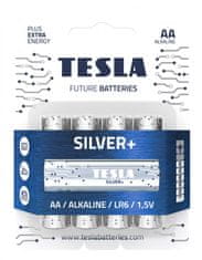 TESLA SILVER+ Baterie AA 4ks
