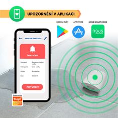 Nous E4 ZigBee Tuya detektor úniku vody