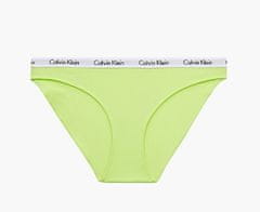 Calvin Klein Dámské kalhotky D1618E LT3 žlutá - Calvin Klein S Žlutá