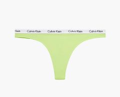 Calvin Klein Dámská tanga D1617E LT3 žlutá - Calvin Klein L Žlutá