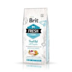 Brit Fish Adult Large 12 kg granule pro dospělé psy velkých plemen ryba s dýní