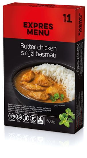 Expres Menu KM Butter chicken s rýží basmati