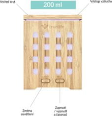 TrueLife AIR Diffuser D7 Bamboo, aroma difuzér a zvlhčovač vzduchu