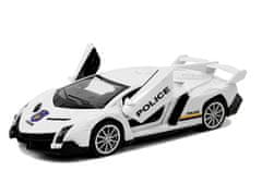 INTEREST Sportovní Auto Stretch POLICIE + světelné a zvukové efekty.