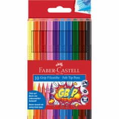 Faber-Castell Popisovače Grip 10 barevné