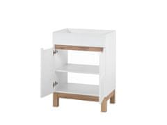 COMAD Comad Umyvadlová skříňka BALI WHITE 820, 60x84x45 cm, bílá lesk BALI WHITE 820 -60 CM FSC