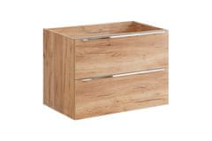 COMAD Comad Skříňka pod umyvadlo Capri Oak 821 2S, 80x57x46cm, dub zlatý CAPRI OAK 821A FSC