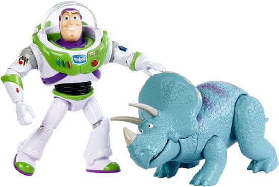 Toy Story Mattel - Toy Story 4 Buzz Rakeťák a Trixie.