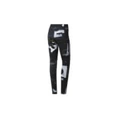 Reebok Kalhoty běžecké černé 158 - 163 cm/XS Wor Aop Tight