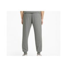 Puma Kalhoty na trenínk šedé 188 - 191 cm/XL Ess Logo Pants TR CL