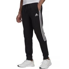 Adidas Kalhoty na trenínk černé 164 - 169 cm/S Essentials Tapered Cuff 3 Stripes