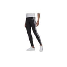 Adidas Kalhoty černé 158 - 163 cm/S 3 Stripes Tight