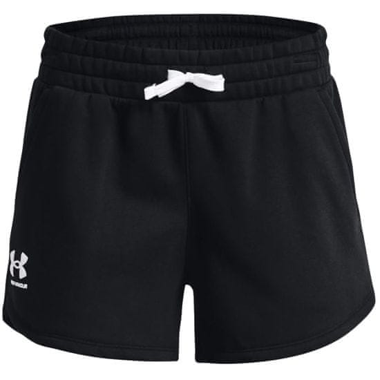 Under Armour Kalhoty na trenínk černé Rival Fleece Shorts