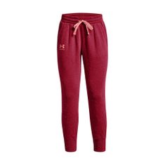 Under Armour Kalhoty na trenínk vínově červené 158 - 162 cm/XS Rival Fleece Joggers