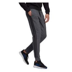 Adidas Kalhoty šedé 182 - 187 cm/XL Essentials Tapered Cuff 3 Stripes