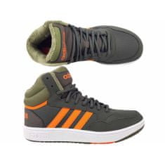 Adidas Boty grafitové 36 EU Hoops Mid 30 K