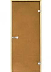 HARVIA Dveře do sauny 9x19, bronzové, 890x1890 mm, borovice