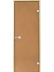 HARVIA Dveře do sauny 9x19, bronzové, 890x1890 mm, olše