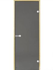 HARVIA Dveře do sauny 9x19, šedé, 890x1890 mm, osika