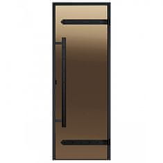 HARVIA Dveře do sauny Legend 8x19, bronzové, 790x1890 mm