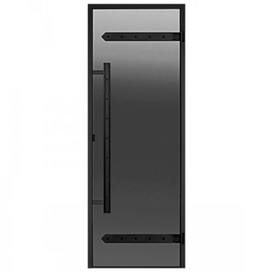 HARVIA Dveře do parní sauny ALU Legend 9x19, šedé, 890x1890 mm