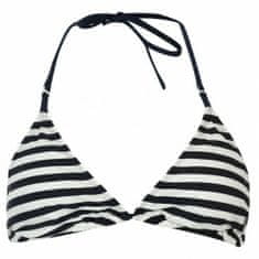 eoshop - Basic Halter Bikini Top Ladies – Navy Stripe - M