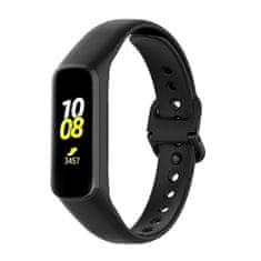 BStrap Silicone řemínek na Samsung Galaxy Fit 2, black