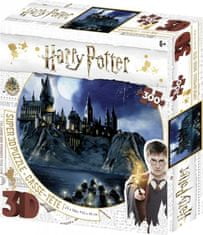 Prime 3D PRIME 3D Puzzle Harry Potter: Noční Bradavice 3D 300 dílků