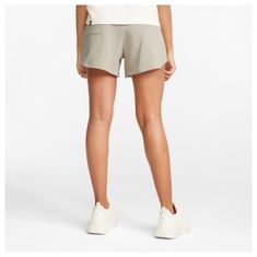 Puma Dámské šortky Power 4” Colorblock High-Waist Shorts TR XS Olivová