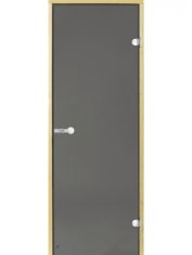 HARVIA Dveře do sauny 7x19, šedé, 690x1890 mm, borovice
