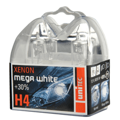 Unitec Žárovka 12V H4 60/55W XenonMegaWhite 2ks