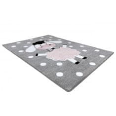 Dywany Łuszczów Dětský kusový koberec Petit Dolly sheep grey 120x170