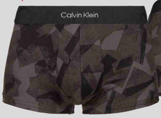 Calvin Klein Pánské boxerky NB3321A 5VE černá/šedá - Calvin Klein