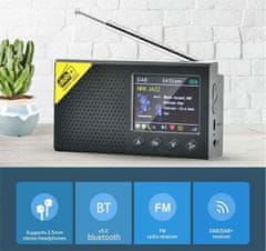 HADEX FM+DAB rádio DAB-PC1