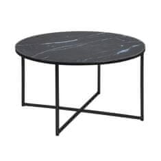 Intesi Konferenční stolek Alisma černý/mramor
