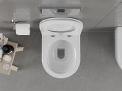 Mexen Carmen závěsná wc mísa včetně sedátka s slow-slim, duroplast, bílá (30880300)