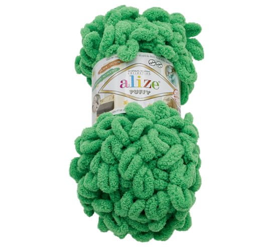 Alize Příze PUFFY - 100g / 9 m - zelená