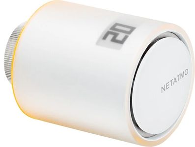 Netatmo Single Valve – chytrá termostatická hlavice režim otevřeného okna režimy úsporné vytápění inteligentní řízení vytápění radiátory chytré řízení vytápění systém aplikace snadná instalace senzor teploty detekce otevřených oken manuální nastavení teploty ovládání na dálku srze aplikaci chytrý kalendář denní týdenní nastavení rychlá změna teploty úspory na vytápění pokročilá funkce učení vytápěcích cyklů a teplotních specifik dané budovy řídící systém chytrá domácnost pohodlné ovládání topení ovládání radiátoru na dálku