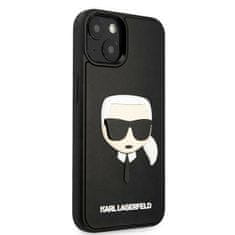 Karl Lagerfeld KLHCP14MKH3DBK hard silikonové pouzdro iPhone 14 PLUS 6.7" black 3D Rubber Karl`s Head