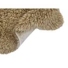 Lorena Canals Vlněný koberec Woolly - Sheep Beige 75x110 tvar kožešiny cm