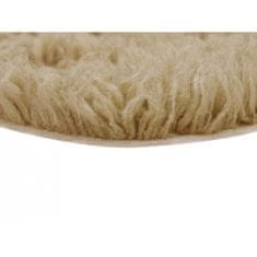 Lorena Canals Vlněný koberec Woolly - Sheep Beige 75x110 tvar kožešiny cm